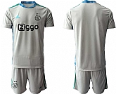 2020-21 AFC Ajax Gray Goalkeeper Soccer Jersey,baseball caps,new era cap wholesale,wholesale hats